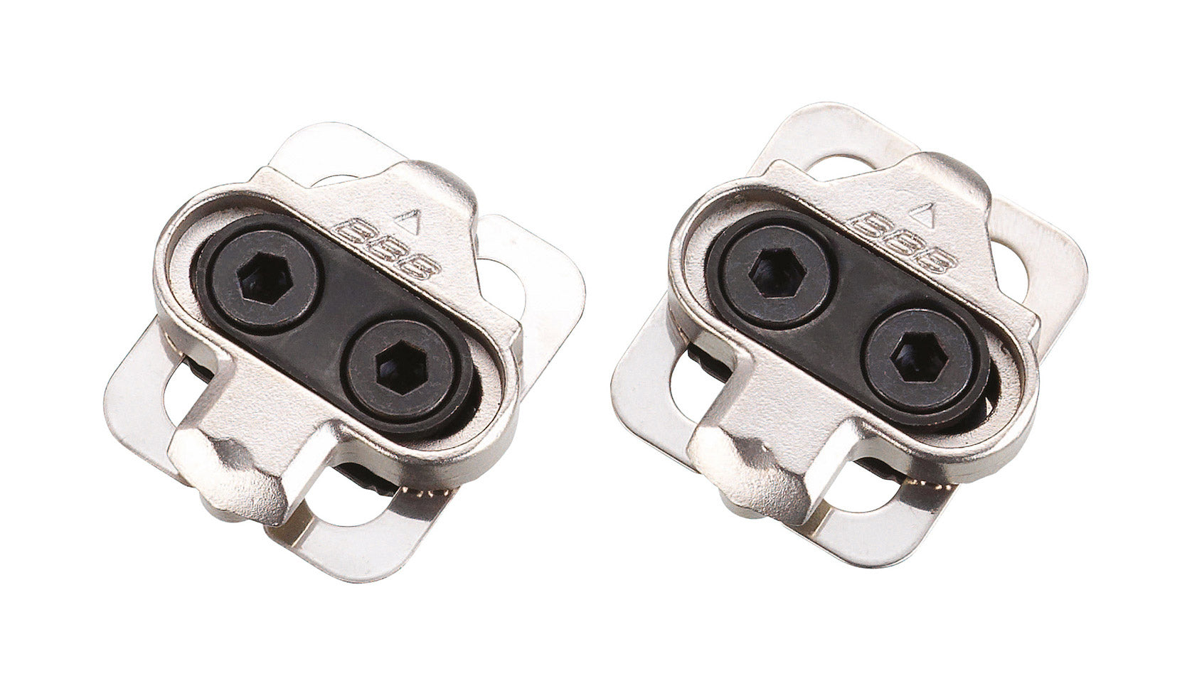 BBB Cycling Click & Go SPD Cleats | Compatible with all SPD Shoes and Pedals | 4 Degrees Float | Cleats for Cycling Shoes | BPD-01