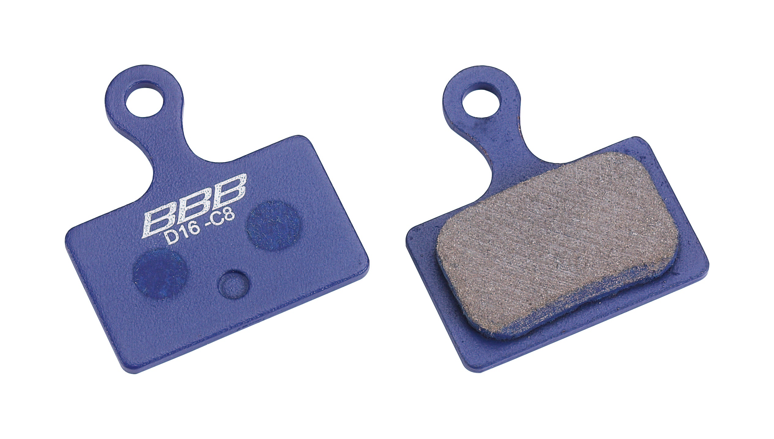 BBB Cycling Unisex's BBS-561 Stop HP Organic High Performance Bike Disc Brake Pad for Shimano Flat-Mount BR-RS505/805, 1 Pair (2 Pieces