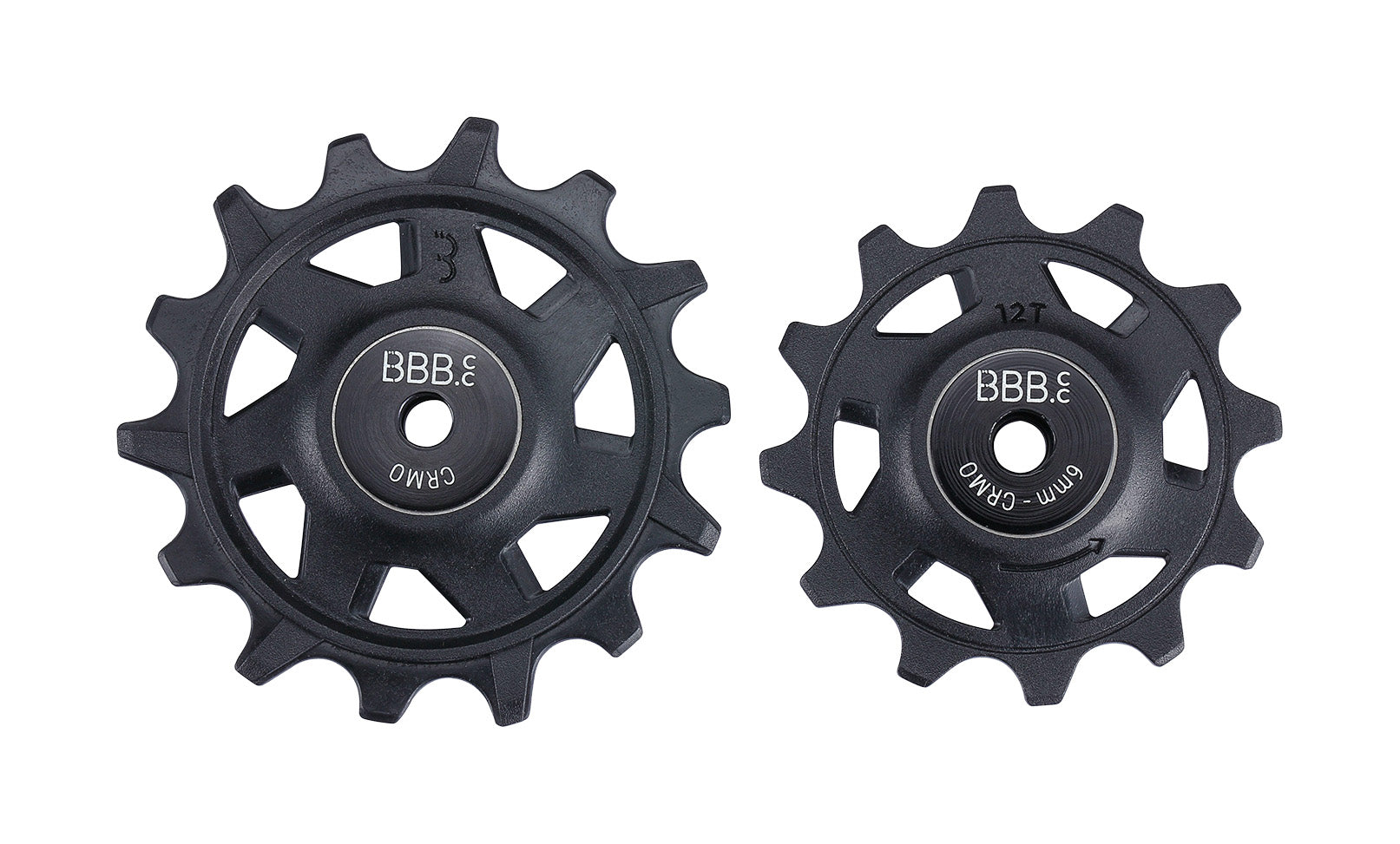 BBB Cycling 2x 12-14-T Derailleur Jockey Wheels Narrow/Wide I SRAM Jockey Wheels 12 speed MTB System Compatible I RollerBoys BDP-07