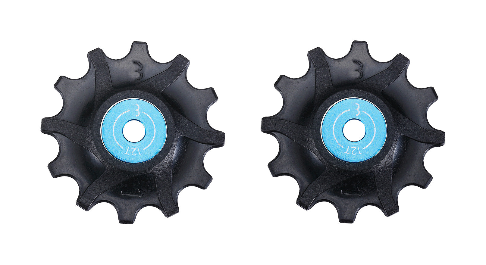BBB Cycling 12-T SRAM Compatible Derailleur Jockey Wheels 11 Speed I Narrow/Wide With Sealed Bearings I SRAM Jockey Wheels I RollerBoys BDP-06