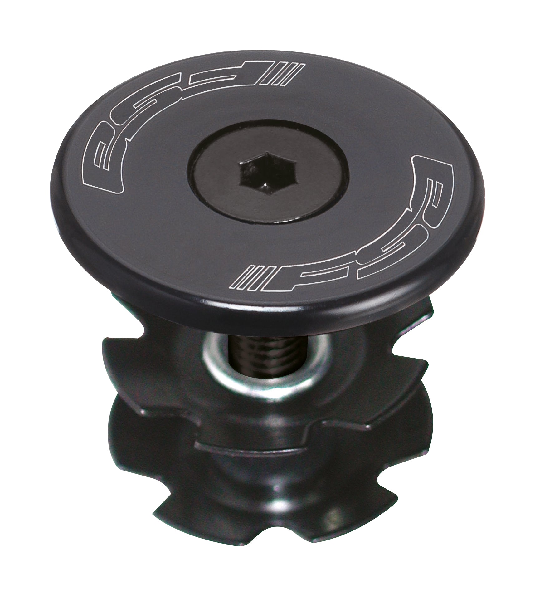 FSA Unisex's Star Nut Assembly 1.1/8 Headset Compressor, Black, 1.1/8-Inch