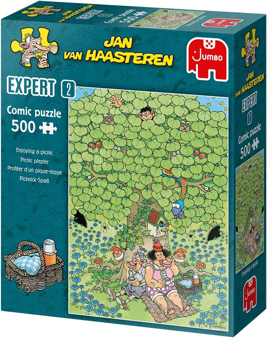 Jumbo, Jan Van Haasteren - The Pharmacy, Jigsaw Puzzles for Adults, 1000 piece