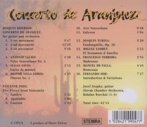 Concerto De Aranguez