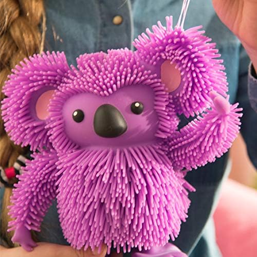 Jiggly Pets Koala Pink Interactive Electronic Koala toy with sounds music and movement Animal Toys Interactive pets Purple