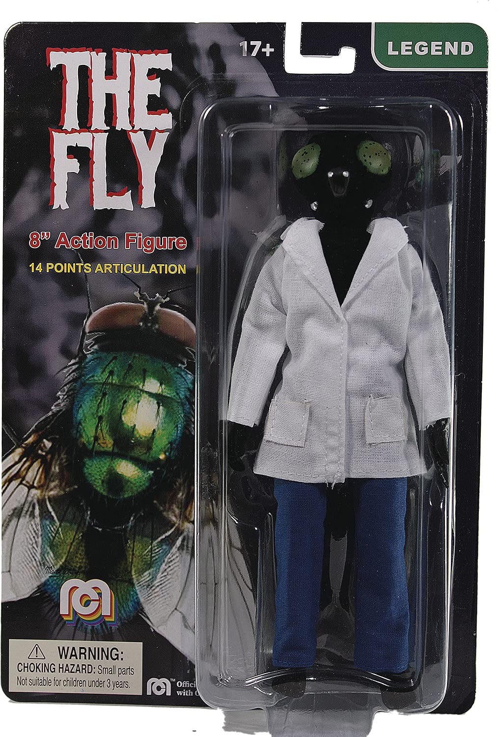Mego The Fly Flocked Action Figure 8"