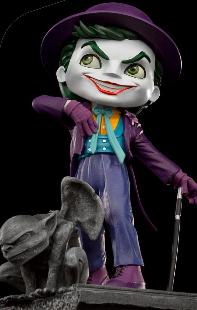 Iron Studios & MiniCo DCCBAT34620-MC Batman Iron Studios 89-The Joker Minico, Multicoloured