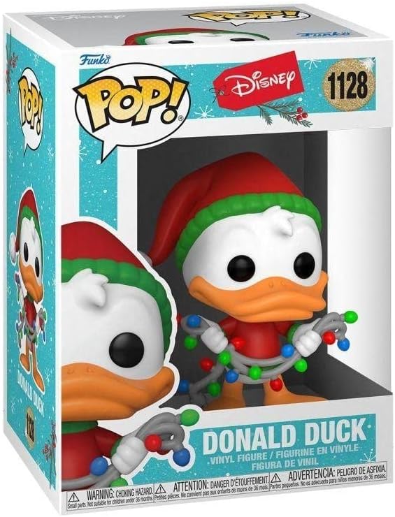 Funko POP! Disney: Holiday 2021- Donald Duck - Collectable Vinyl Figure - Gift Idea - Official Merchandise - Toys For Kids & Adults - Model Figure For Collectors And Display