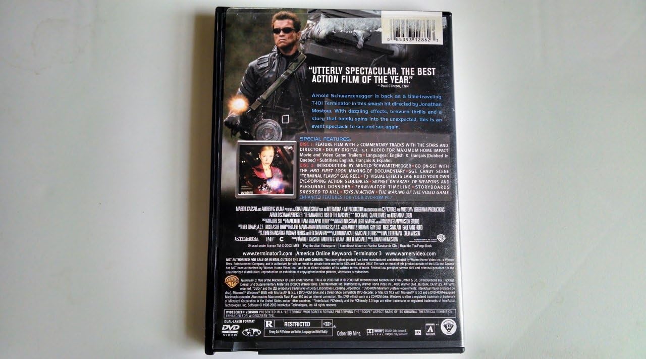 Terminator 3: Rise of the Machines (Two-Disc Widescreen Edition)