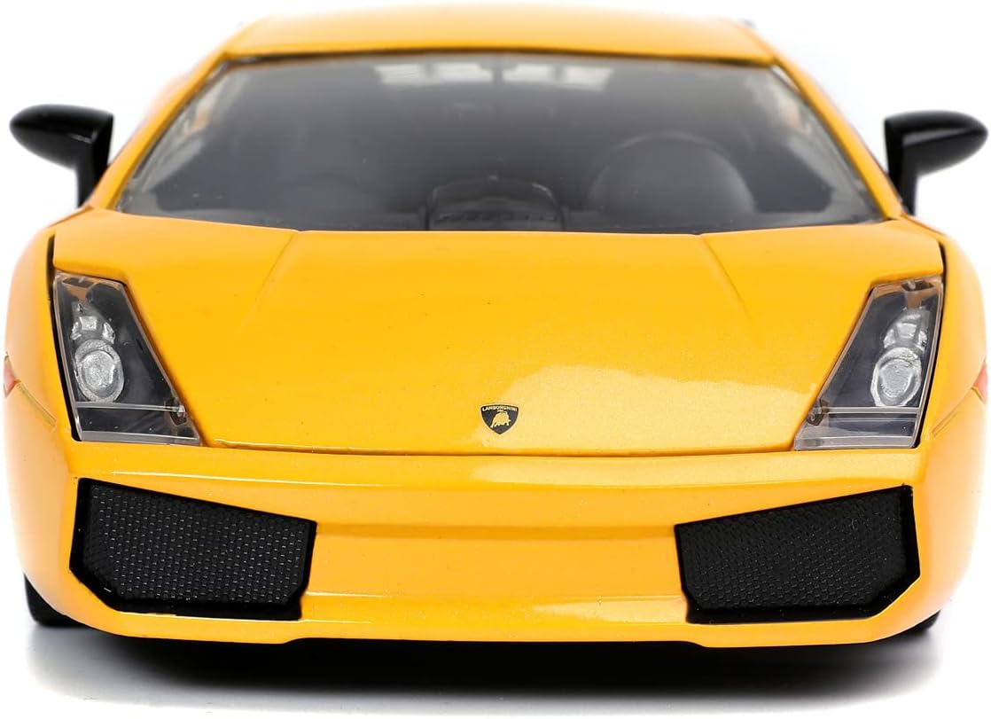 Jada 253203067 Fast & Furious Lamborghini Gallardo 1:24 Scale DIE-CAST Replica CAR, Yellow