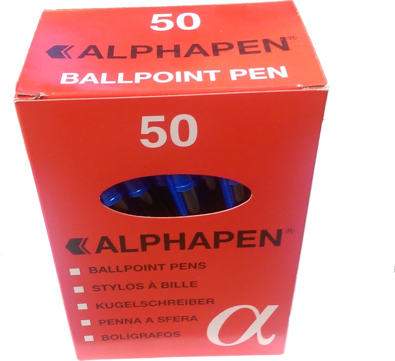 Hainenko Value 0.7 mm Medium Ball Pen - Blue (Pack of 50