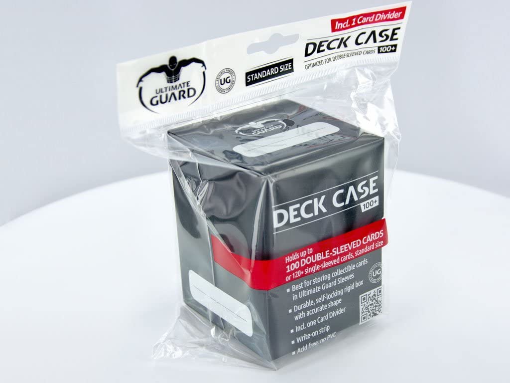 Ultimate Guard 100 Plus Deck Case (Standard, Black