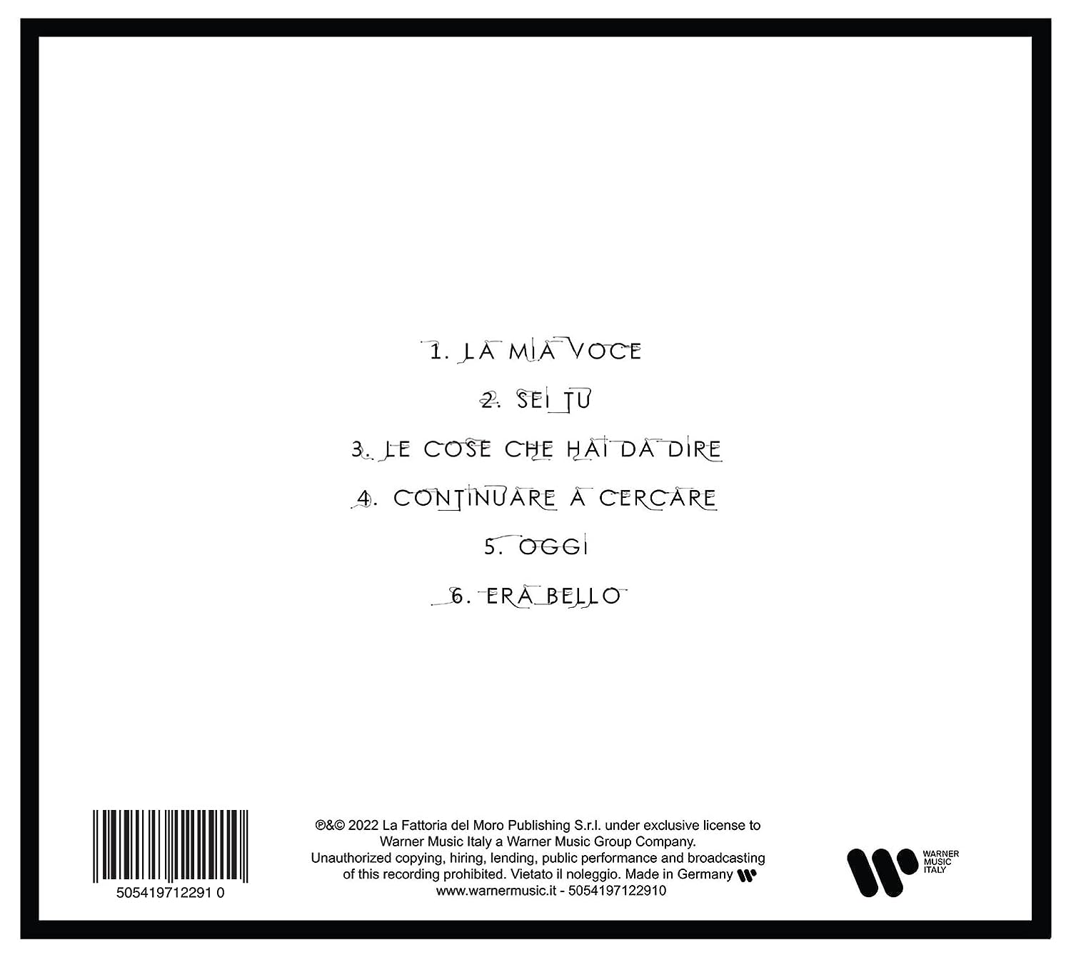 La Mia Voce