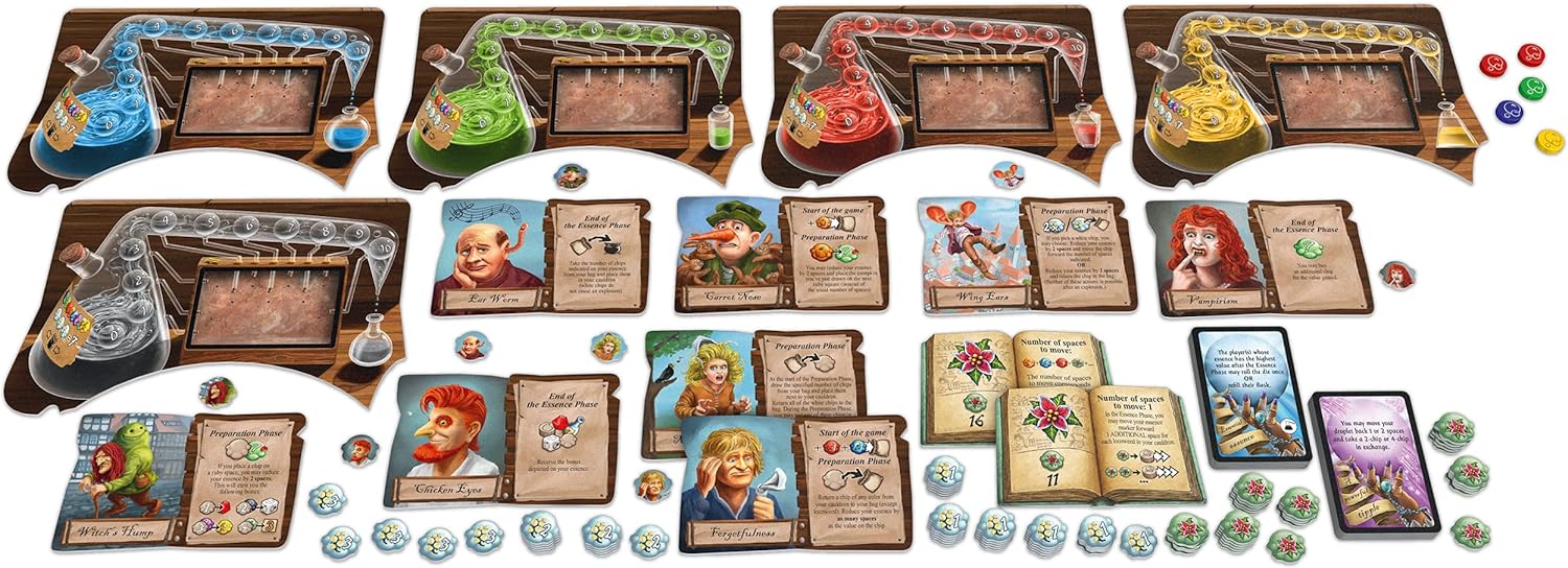 Schmidt | The Quacks of Quedlinburg: The Alchemists Expansion | Board Game | Ages 10+ | 2-5 Players | 45 Minutes Playing Time