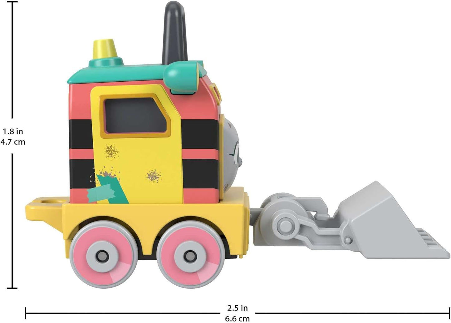 Thomas & Friends - Fisher-Price Thomas & Friends Sandy the Rail Speeder die-cast push-along toy train engine for preschool kids ages 3+