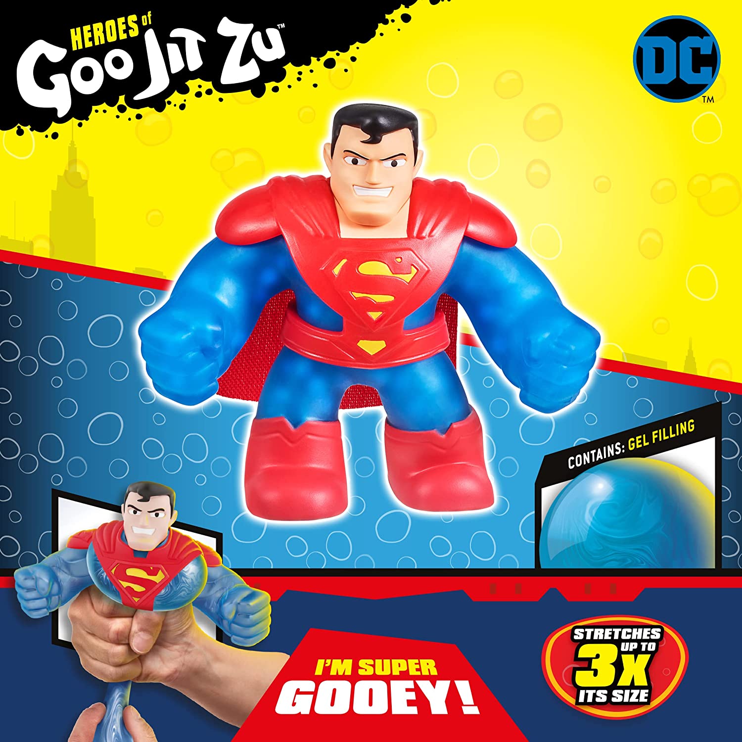Character Uk Heroes Of Goo Jit Zu Dc - Kryptonian Armor Superman