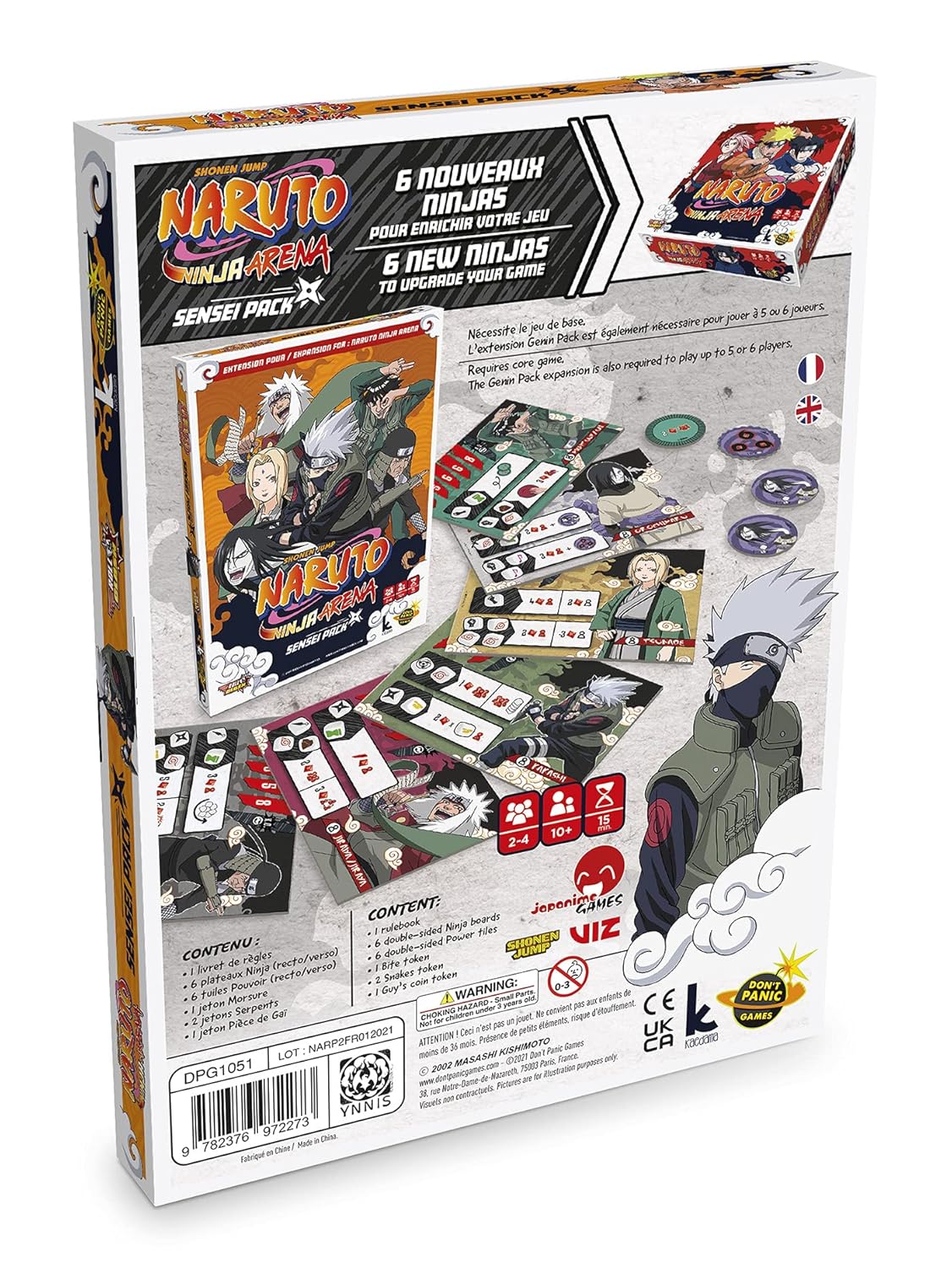 Naruto Ninja Arena: Sensei Pack