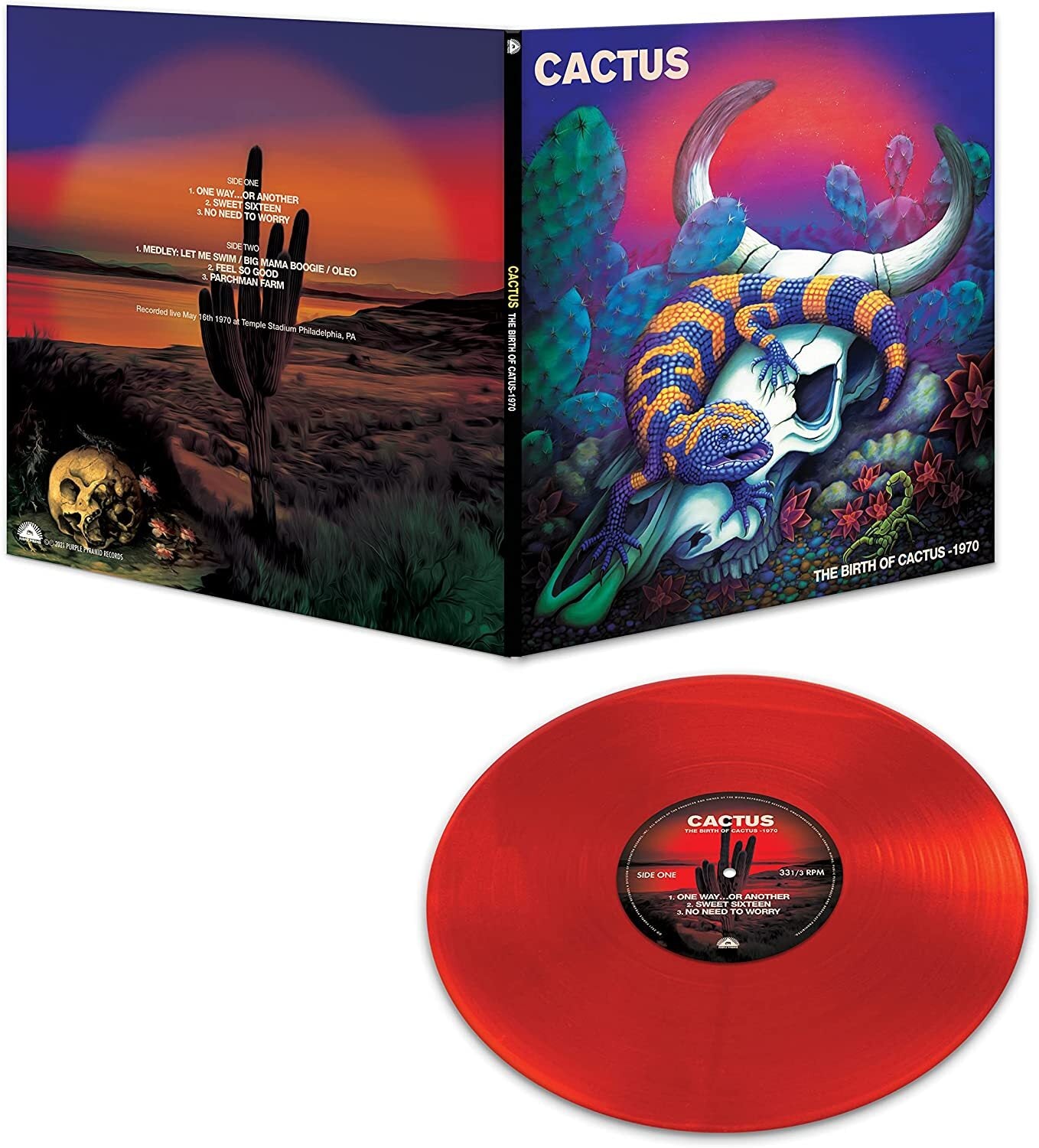 The Birth of Cactus - 1970