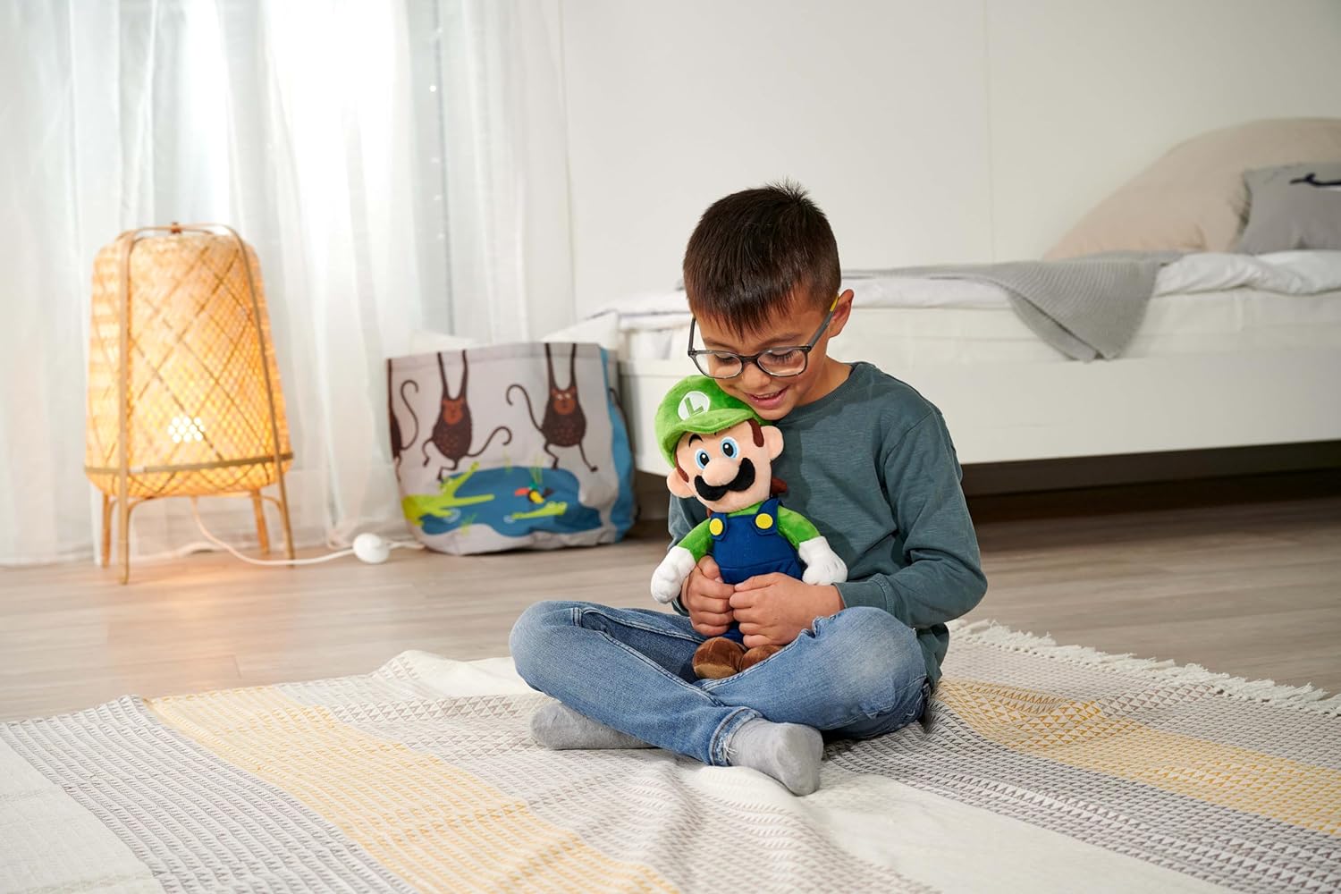 Simba Peluche de Luigi Mario 30cm