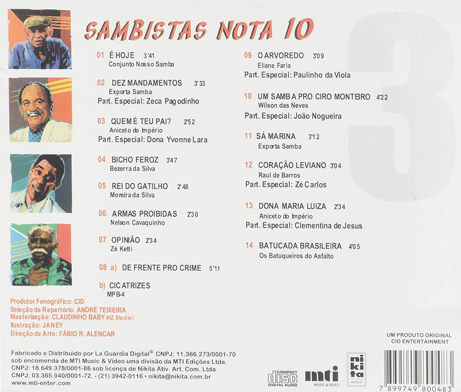 Sambistas Nota 10 V3 / Various