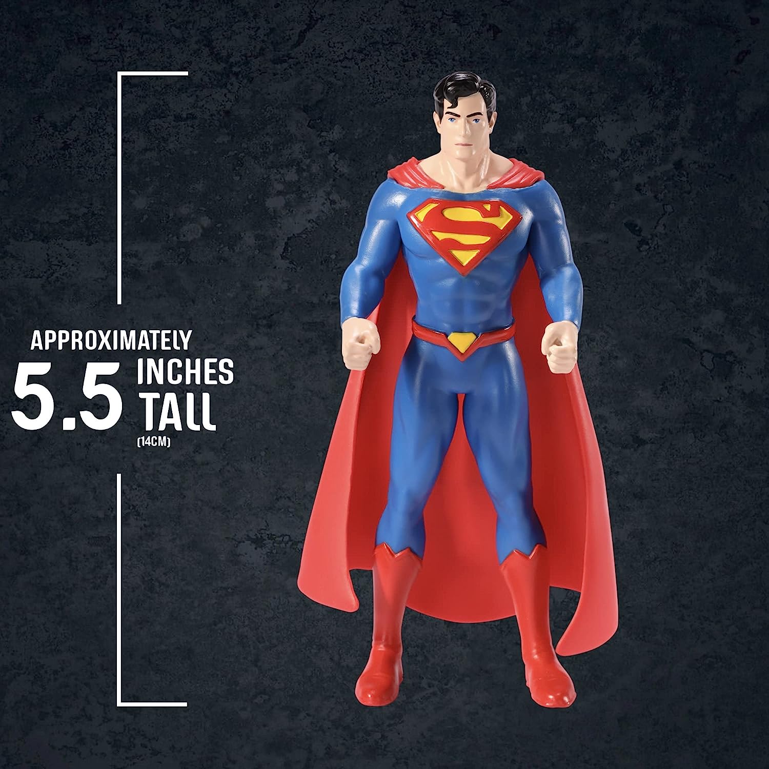 The Noble Collection DC Comics Mini Bendyfigs Superman - 5.5in (14cm) Noble Toys Miniature Bendable Figure Posable Doll Figures