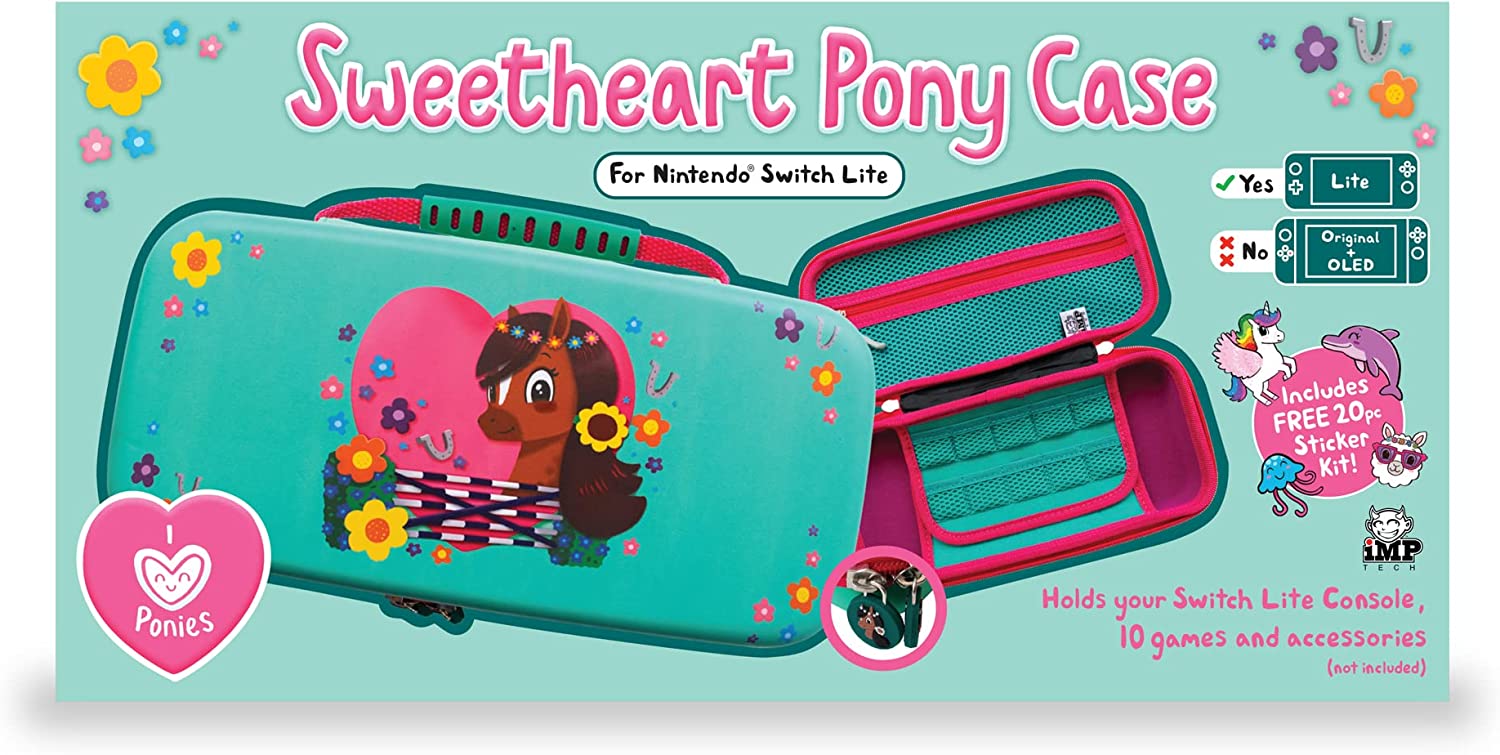 iMP Tech Sweetheart Pony Console Carry Case (Nintendo Switch Lite) (Nintendo Switch