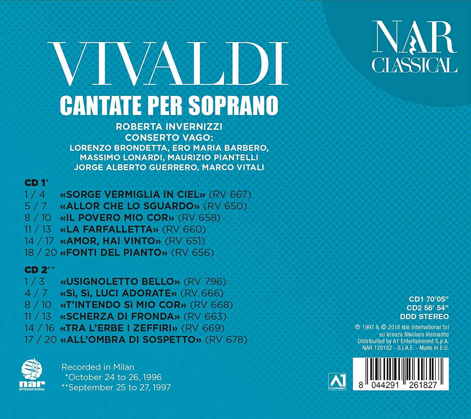 Cantate Per Soprano