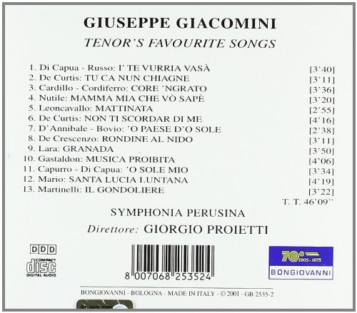 Tenor's Favorite Songs