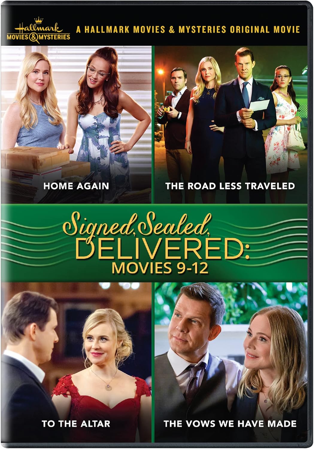 Signed, Sealed, Delivered Collection: Movies 9-12 (Home Again, The Road Less Traveled, To the Altar, The Vows We Have Made)