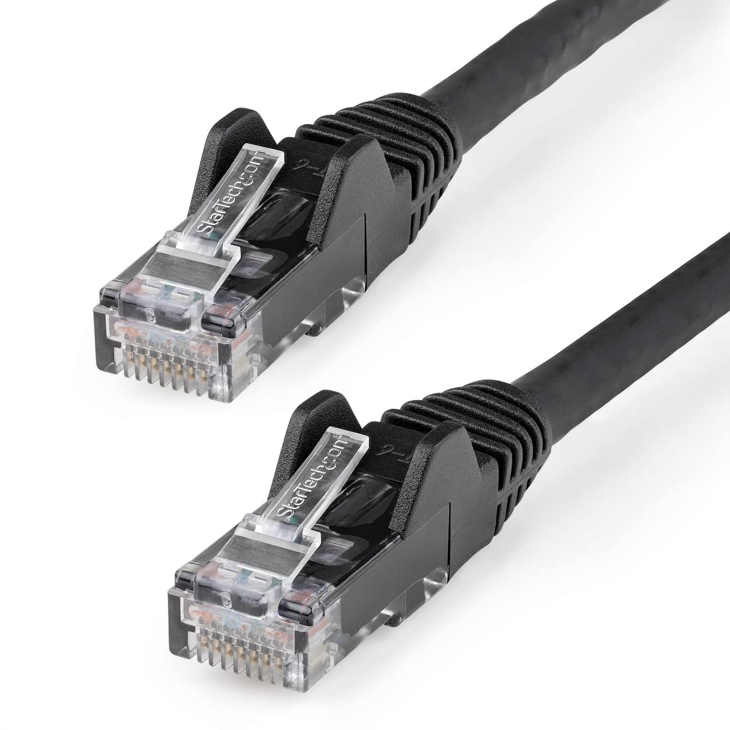 StarTech.com 5m CAT6 Ethernet Cable - LSZH (Low Smoke Zero Halogen) - 10 Gigabit 650MHz 100W PoE RJ45 UTP Network Patch Cord Snagless with Strain Relief - Black, CAT 6, ETL Verified (N6LPATCH5MBK