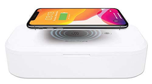 Uv Phone Sanitiser W/ Wireless Charger (10W) Integrated/Uv
