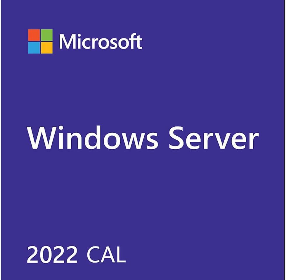 Microsoft Windows Server Cal 2022 Licencia de Acceso de Cliente (Cal) 1 Licencia(s