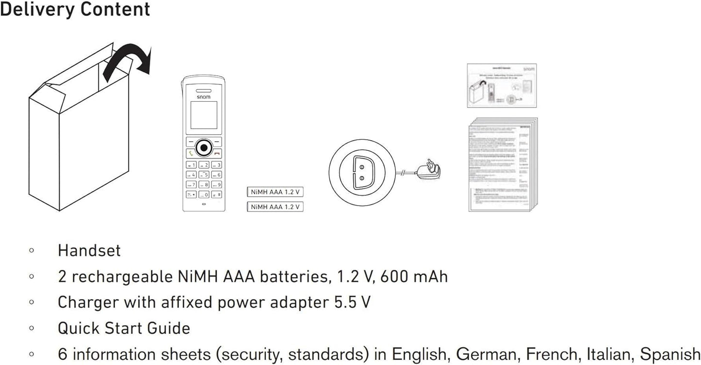 Snom DECT-Mobilteil M25