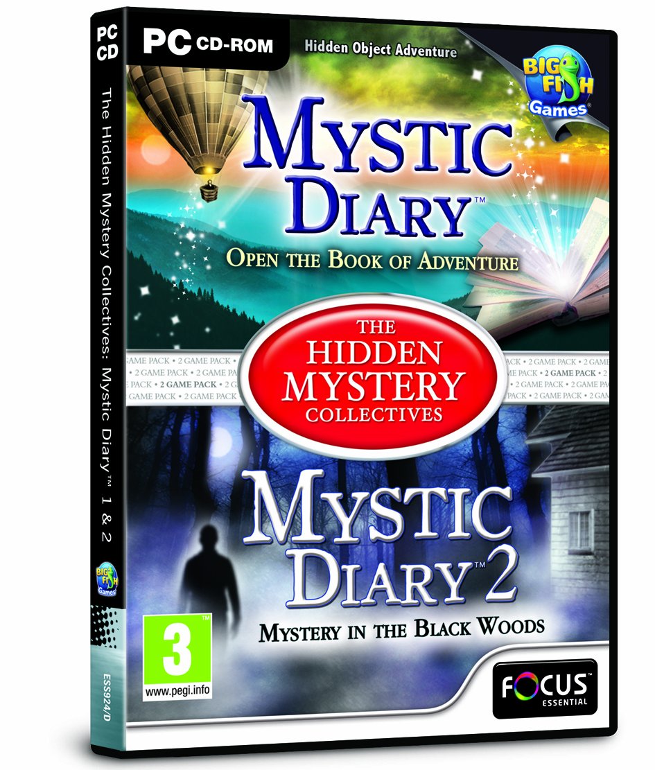 Mystic Diary 1 and 2 - The Hidden Mystery Collectives (PC CD