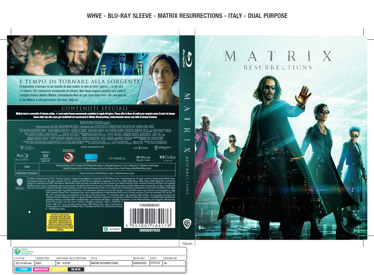 Matrix Resurrections (BS) ( Blu Ray)
