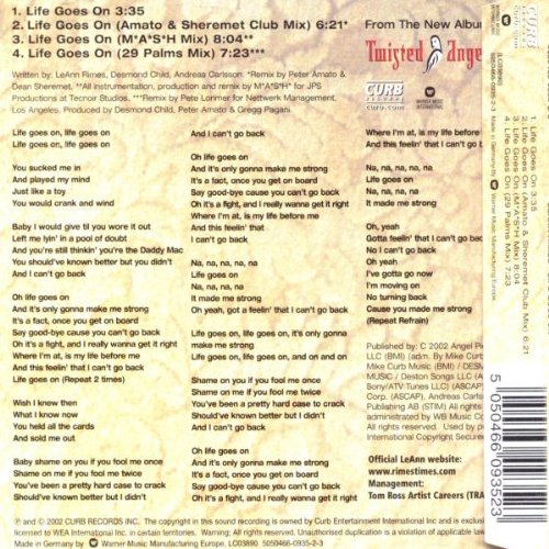 Life goes on (4 versions, 2002
