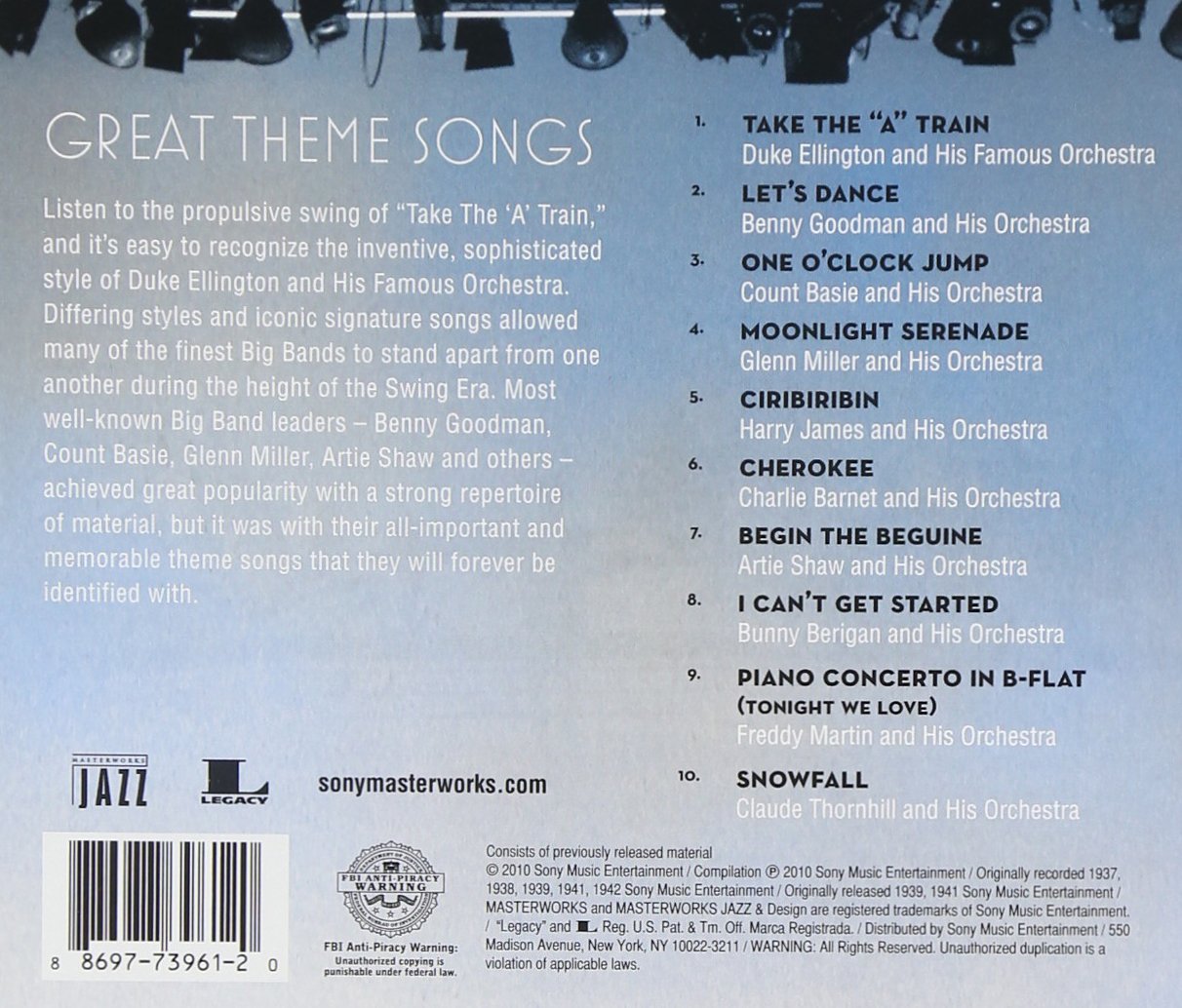 Ultimate Big Band Collection: Great Theme Songs