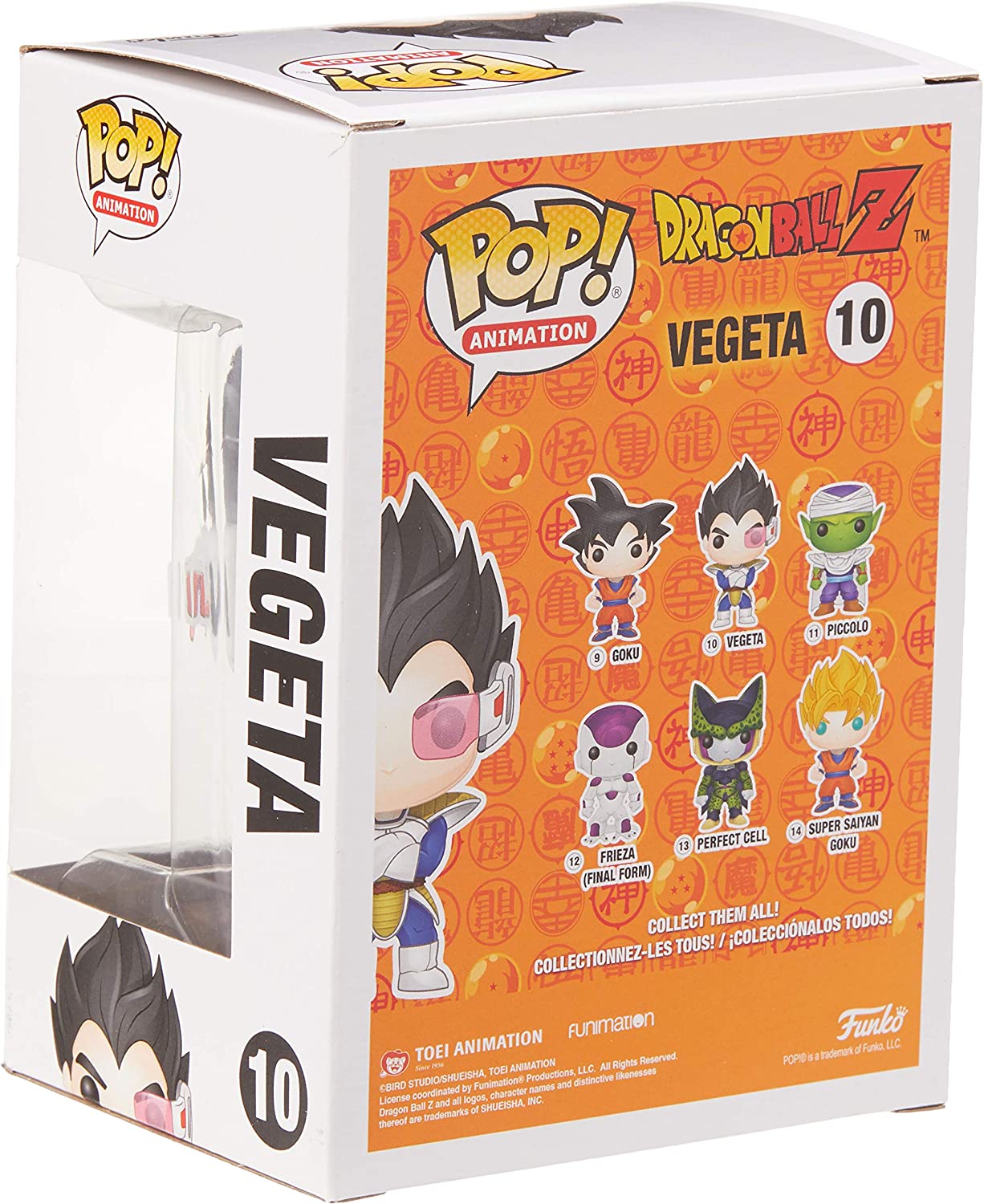 Funko POP! Anime: Dragonball Z Vegeta Action Figure