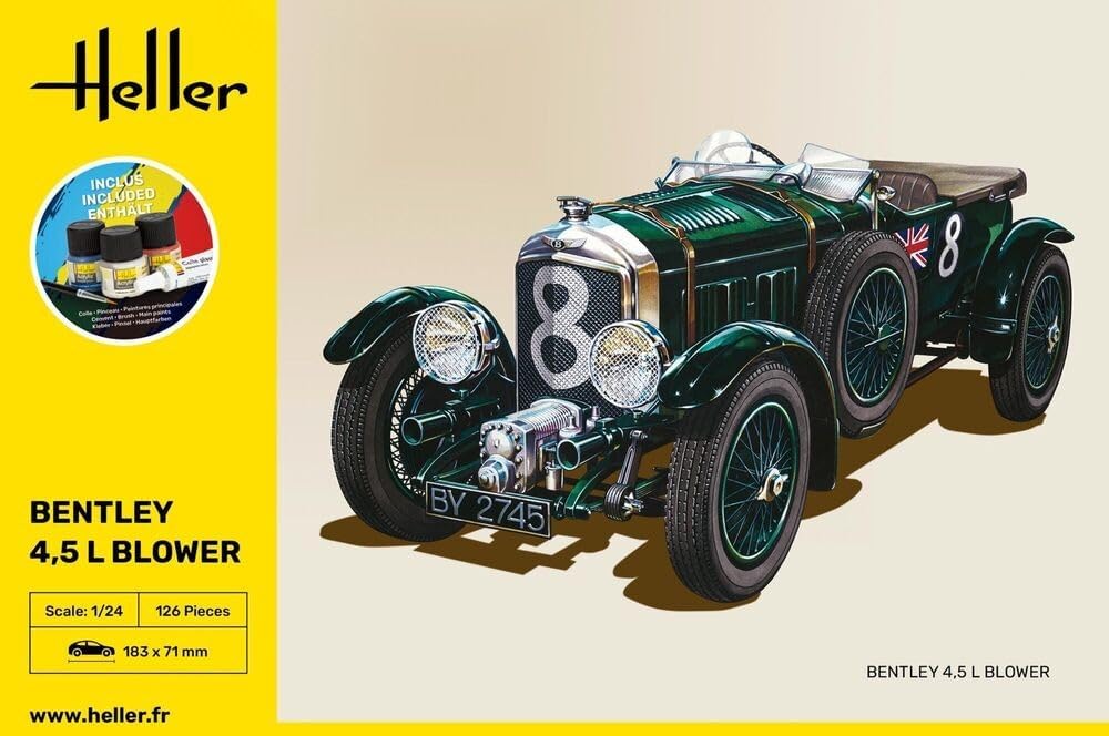 Heller 1:24 Gift Set - Bentley 4.5l Blower
