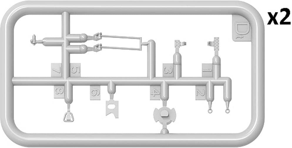 Miniart 37073 Unassembled Plastic Model kit, Grey