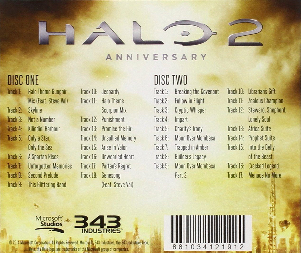 Halo 2 Anniversary / Soundtrack.
