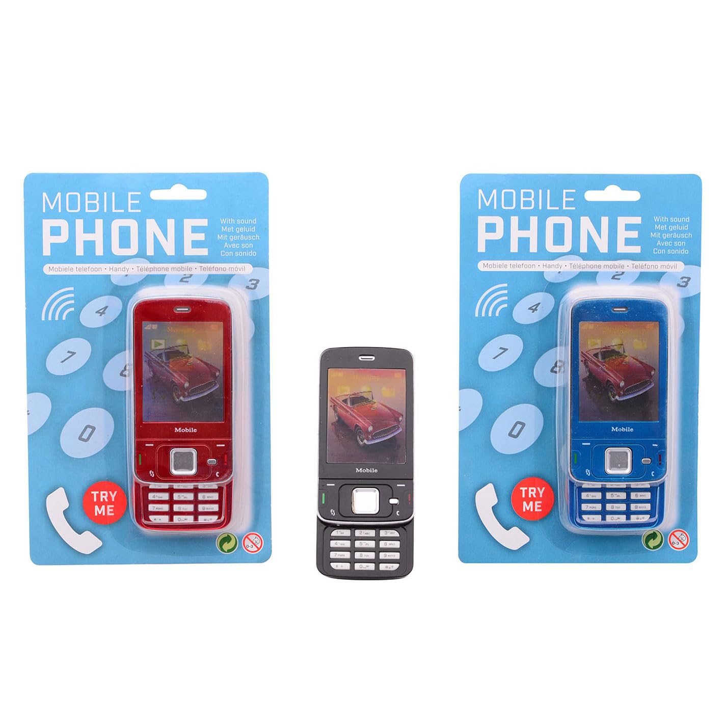 Mobiele Telefoon met batterijen