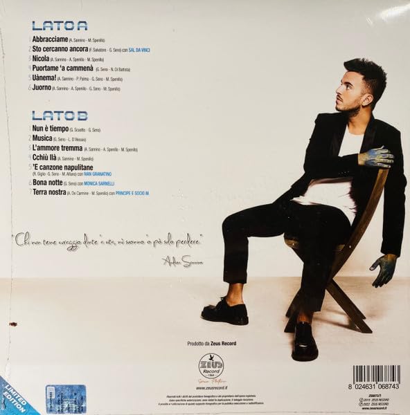 Uanema! Vinile Colore Azzurro Limited Edt.