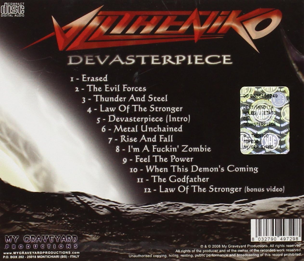 Alltheniko - Devasterpiece