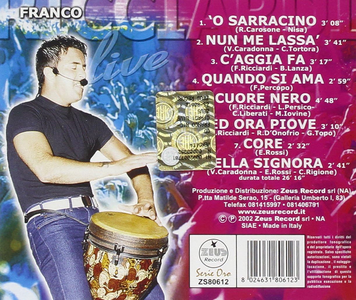 Franco Ricciardi Live