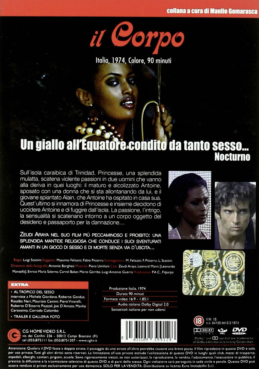 Il corpo (edizione restaurata)