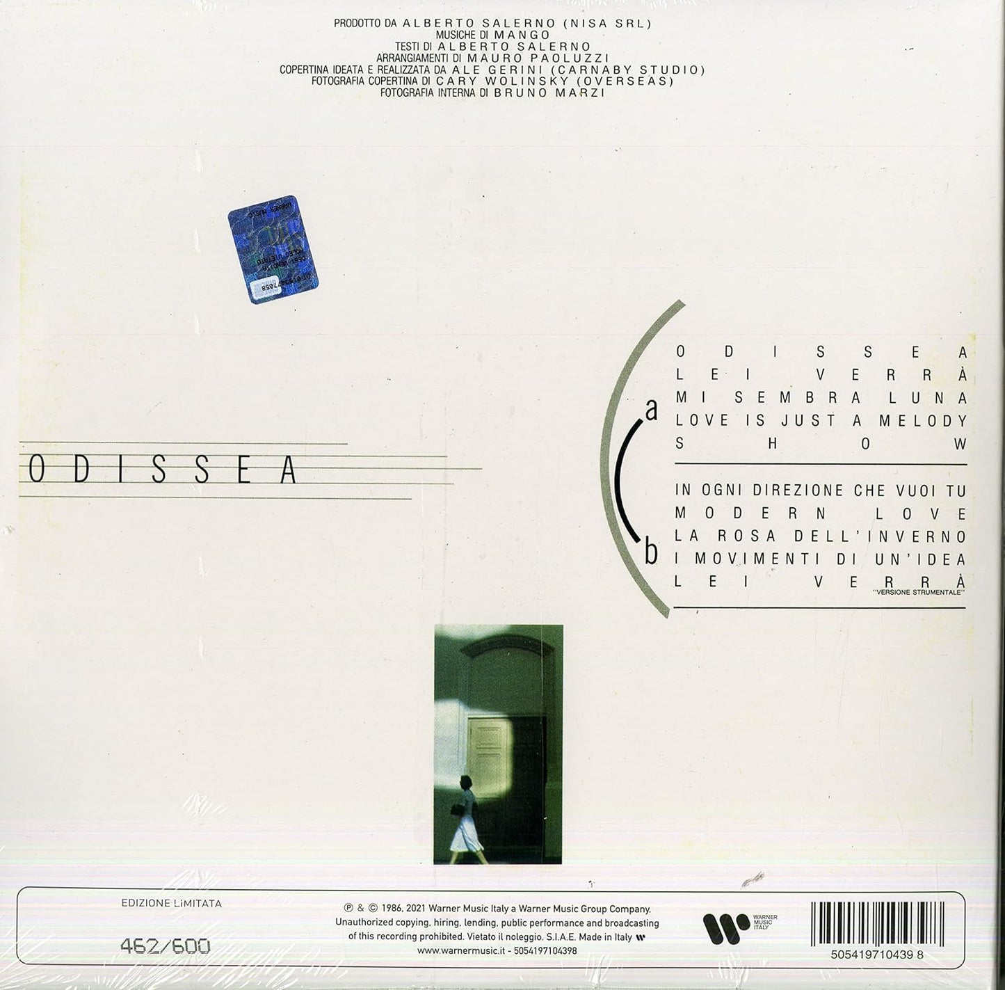 ODISSEA (2021 REMASTER) (rsd 21)-MANGO