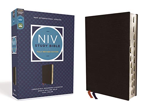 Niv Study Bible Rev Bl Idx