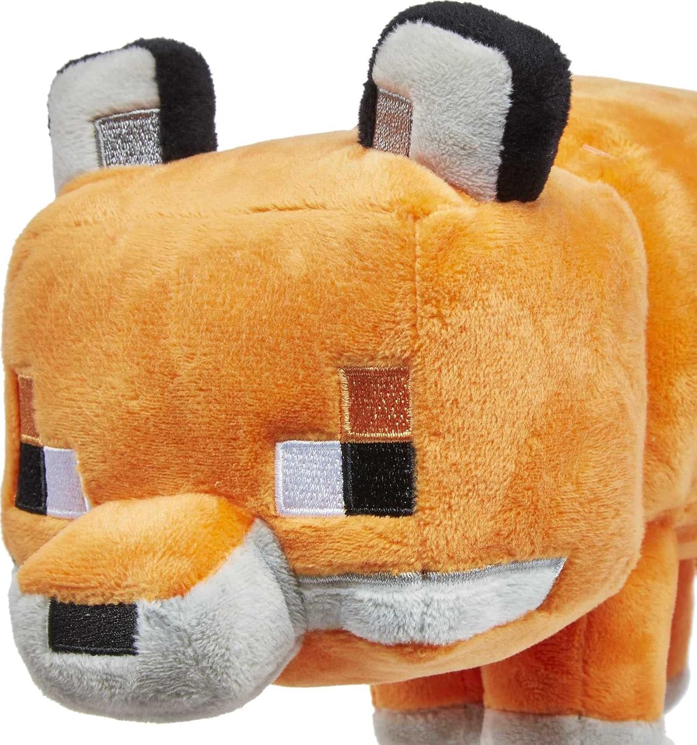 Mattel Sinoeem Plush 8-in Fox Character Doll, Soft, Collectible Gift for Fans Age 3 and Older HBN43 Brown