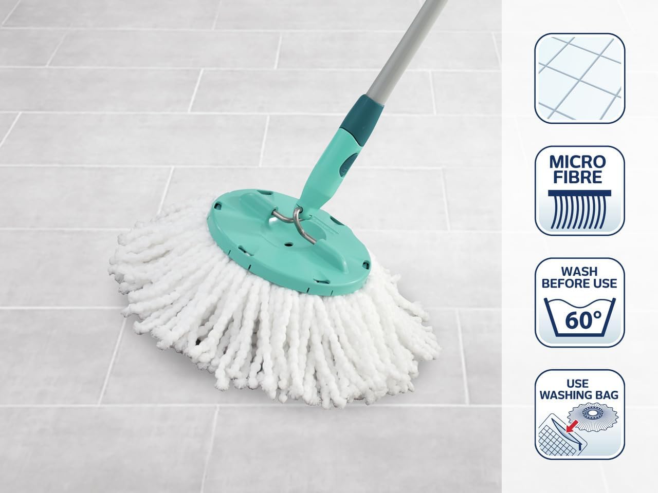 Leifheit Ersatzkopf fur Mop 2s