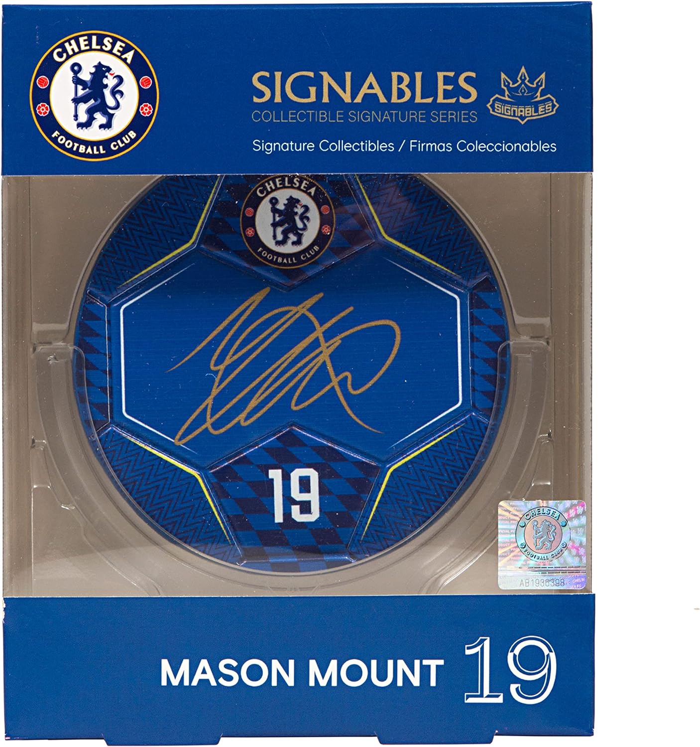 Signables Chelsea: Autographed (Facsimile Signed) Soccer with Player Info - Official Chelsea Football Club Collectors Item